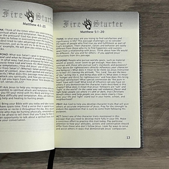 FIRE STARTERS: ONE YEAR DEVOTION THROUGH THE NEW TESTAMENT | GOSPEL PUBLISHING - Picture 7 of 7